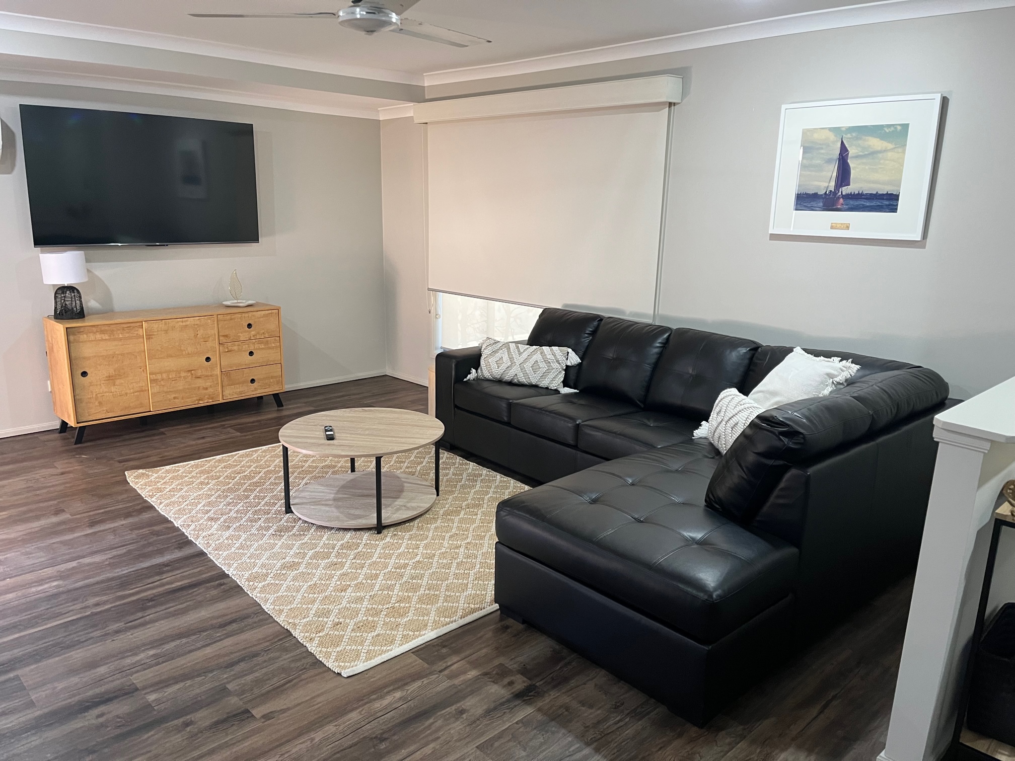 Yamba Twin Pines Motel living area